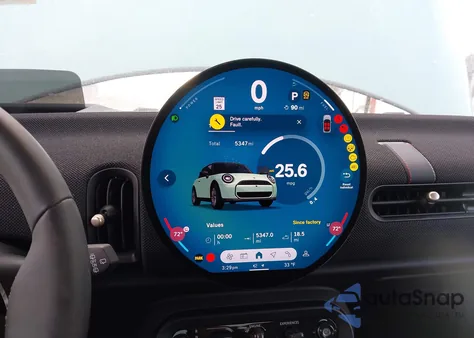 2025 Mini Hardtop Cooper from USA, damaged, VIN WMW13GD01S2W58476